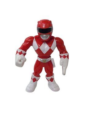 Playskool Heroes Mega Mighties Red Ranger Figure 10" Power Rangers Toy